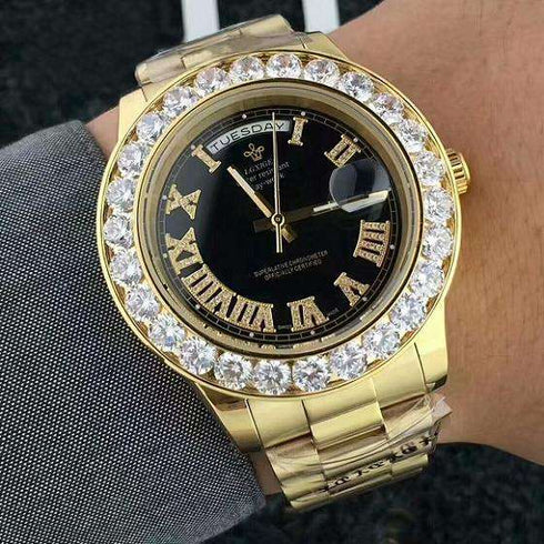 Iced Presidential Watch