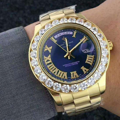 Iced Presidential Watch