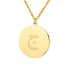 Gold/Silver Arab Initial Pendant