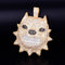 Bully Dog Head Pendant Chain