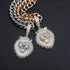 VVS Jewelry Fully Iced Lion's Head Chain