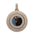 VVS Jewelry Custom Large Spinning Photo Pendant + Chain