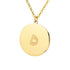 Gold/Silver Arab Initial Pendant