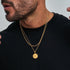 VVS Jewelry Compass Pendant Necklace