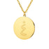 Gold/Silver Arab Initial Pendant
