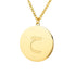 Gold/Silver Arab Initial Pendant