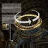 Gold Luminous Tourbillon Skeleton Mechanical Watch