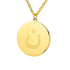 Gold/Silver Arab Initial Pendant