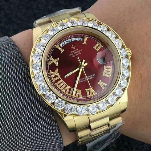 Iced Presidential Watch