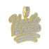 Fully Iced Da "Hustle Hard" Pendant Chain