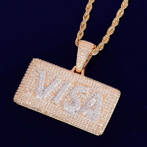 Micropave VISA Card Tag Chain