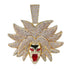 VVS Jewelry Broly necklace simulated diamond Goku broly iced out dragon ball z chain