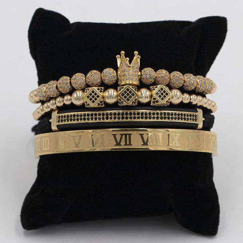 Royalty Bracelet Set + FREE Roman Bangle Today Only