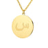 Gold/Silver Arab Initial Pendant
