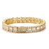 VVS Jewelry 9MM Baguette Tennis Chain + FREE bracelet