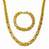 Byzantine Stainless Steel Chain & FREE Byzantine Bracelet