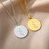 Gold/Silver Arab Initial Pendant