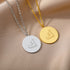 Gold/Silver Arab Initial Pendant