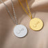 Gold/Silver Arab Initial Pendant