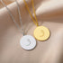 Gold/Silver Arab Initial Pendant
