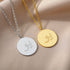 Gold/Silver Arab Initial Pendant
