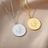 Gold/Silver Arab Initial Pendant