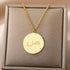 Gold/Silver Arab Initial Pendant
