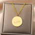 Gold/Silver Arab Initial Pendant