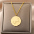 Gold/Silver Arab Initial Pendant