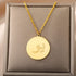 Gold/Silver Arab Initial Pendant