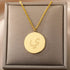 Gold/Silver Arab Initial Pendant