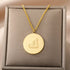 Gold/Silver Arab Initial Pendant
