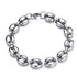 Gold/Silver Coffee Bean link chain + FREE Bracelet Bundle