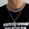 Gold/Silver Cuban Tennis Dollar Sign Choker Bundle