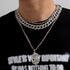 Gold/Silver Cuban Tennis Dollar Sign Choker Bundle