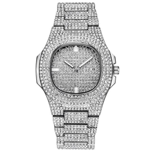 Gold/Silver Pig nose chain + Bracelet + FREE watch Set