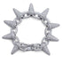 Gold/Silver Rivet Spike Bracelet