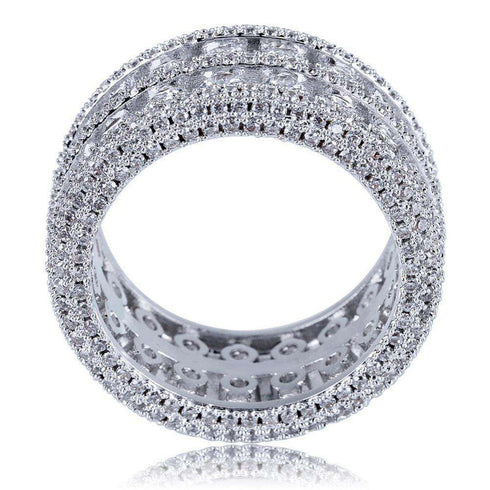 Gold/Silver Thick Band Ring