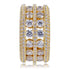 Gold/Silver Thick Band Ring