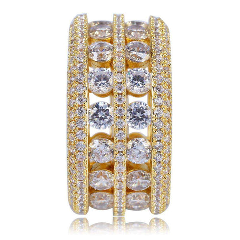 Gold/Silver Thick Band Ring