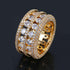 Gold/Silver Thick Band Ring