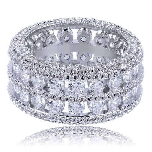 Gold/Silver Thick Band Ring