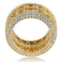 Gold/Silver Thick Band Ring