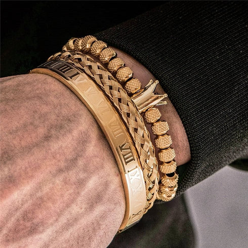 Sparta 3pcs Crown Bracelet