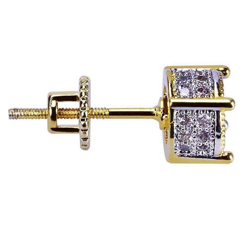 Gold Stud Earring