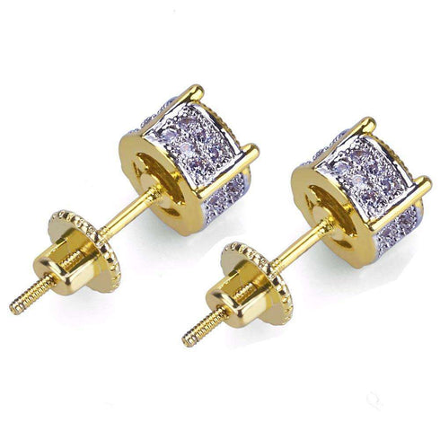Gold Stud Earring