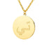 Gold/Silver Arab Initial Pendant