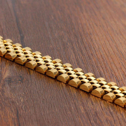 Gold Watch Band Bracelet