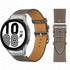 Two-Tone Leather Watch Strap for Smart Watches