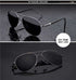 Beckham Metal Polarized Aviator Sunglasses